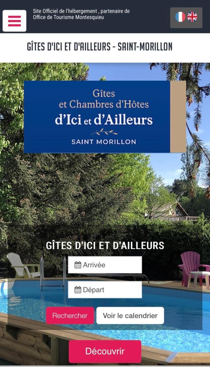 Chambres D'Elisa Saint-Morillon ภายนอก รูปภาพ